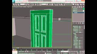 Learn Autodesk 3ds Max  Chapter 4  Creating and Placing AEC Doors in Walls [upl. by Griffis]