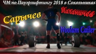 Сарычев и Маланичев в Сокольниках на соревнованиях по пауэрлифтингу 2018 год [upl. by Kirschner]