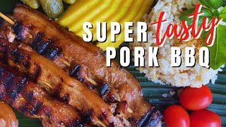 A perfect pork belly bbq recipe from chef Rv I easy bbq recipe I Beauty Forever08 Shorts [upl. by Asetal]