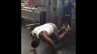 usain bolt training abs workout 2015 [upl. by Killie]