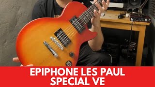 Epiphone Les Paul Special VE Review [upl. by Fortunia874]