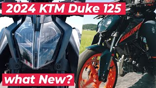 2024 KTM Duke 125  Fully Features Loaded and Exterior Totally changed [upl. by Eniamurt363]