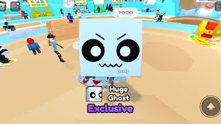 Redeeming Huge Ghost 👻 Lucky Block Playset 🤨 Pet Simulator 99 ❄️ [upl. by Llenral]