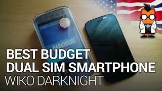 Best Dual SIM Budget Smartphone Wiko Darknight Review [upl. by Silber193]