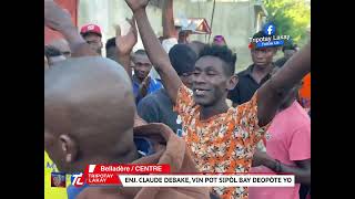 Trè bèl jès Enjenyè Claude debake Beladè vin chache yon pakèt Ayisyen imigrasyon dominiken DEPÒTE [upl. by Miranda]