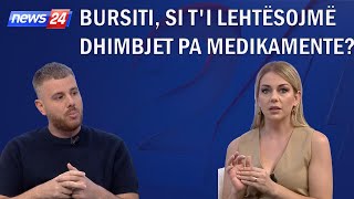 Vuani nga bursiti Fizioterapisti Arbër Begeja sqaron si ta lehtësojmë pa medikamente [upl. by Oremo]