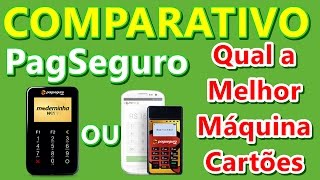 Moderninha WIFI x Leitor Mini PagSeguro  Qual o melhor PagamentosMóveis AppseDicas [upl. by Beera]