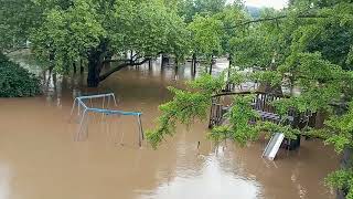 Saarland TV Hochwasser Saarbrücken [upl. by Euqinamod790]