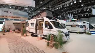 Completely new RV design Hobby Beachy campervan [upl. by Nylarat424]