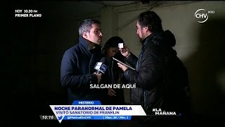 Pamela Díaz vivió experiencia paranormal en sanatorio  La Mañana [upl. by Anirdnaxela]