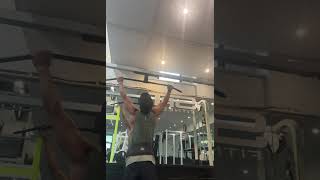 Weighted pull ups [upl. by Ayom]