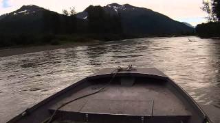 20 mile Girdwood Alaska Salmon Fishing [upl. by Atiran]