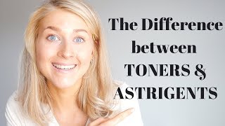 What Is The Difference Between Toner And Astringent [upl. by Hoi540]