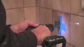 How to Drill a Hole in a Tile  TOO EASY [upl. by Selden]