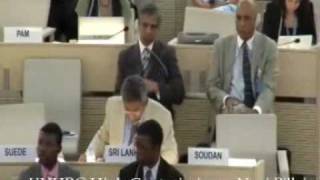 UNHRC Willfully neglects adopted resolution India Unfettered I doubt it  Sri Lanka 2009 [upl. by Jerad]