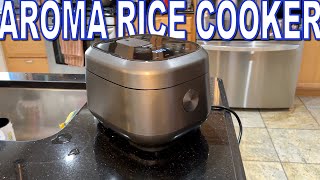 Aroma rice cooker Review [upl. by Ettenwahs37]