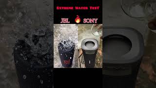 Extreme water Test on Sony and JBL bluetooth speakers [upl. by Charin309]