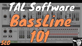 TAL Software  BassLine 101  Presets preview [upl. by Etteuqal]