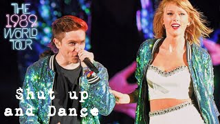 Taylor Swift amp WALK THE MOON  Shut Up and Dance Live on The 1989 World Tour [upl. by Arymat]