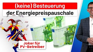 Steuer Energiepreispauschale EPP verfassungswidrig 📌 Einspruch amp Verfahrensruhe a f Photovoltaik [upl. by Sajet]