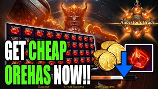 How to Get the CHEAPEST Prime Orehas for Advanced Honing [upl. by Neelrak]