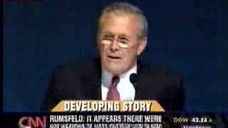 Donald Rumsfeld Caught Lying [upl. by Zora]