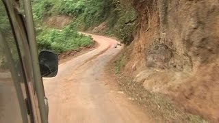 Entering the Ngorongoro crater [upl. by Hunger]