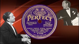 “Knock Knock Whos There” by Vincent Lopez and his Orchestra 1936 [upl. by Gnav]