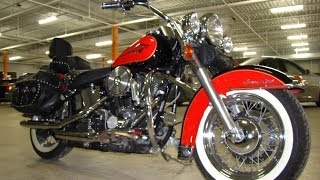 1993 HARLEYDAVIDSON HERITAGE SOFTAIL FLSTC [upl. by Nibla137]