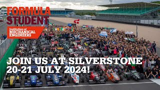 Join us for Formula Student 2024 at Silverstone [upl. by Xenos]