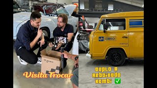 ENTREGA KOMBI COM DUPLO A REBAIXADA  VISITA TROCAR  VISICA FÁBRICA ALAVANCAS [upl. by Ever]