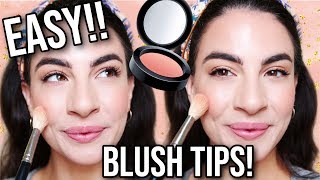 HOW TO APPLY BLUSH [upl. by Ymas]