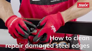 How to repair steel edges on your skis [upl. by Enelahs]