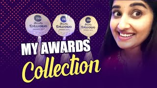 My Awards Collection  Muwingz  Vlog  Meghana Lokesh [upl. by Nerw]