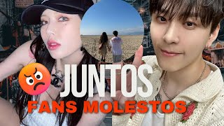 HYUNA amp JUNHYUNG en una relacion AMOROSA FANS MOLESTOS por el pasado del IDOL [upl. by Novyak]