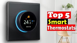 ✅The 5 Best Smart Thermostats in 2024  Best Smart Thermostats [upl. by Ronym]