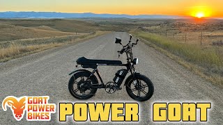 60V Goat Power Bikes Power Goat V2 Early Evening Ride [upl. by Beverley941]