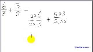 adding fractions in somali isku darista jajabka [upl. by Anael]