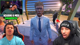 PIUZINHO CORINGA E PAULINHO O LOKO CASAMENTO GTA RP [upl. by Leacock]