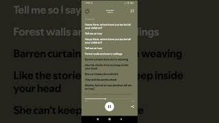 Harpy Hare LyricsFrom Spotify 😃 [upl. by Ahsienom]