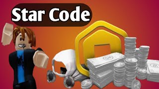 The Best Star Code For Robux In 2024How get star code Roblox [upl. by Ayrotal]