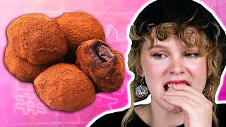 Irish People Try Harajuku Mochi Chocolate [upl. by Placia]