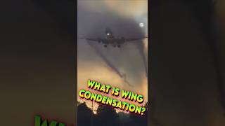 The Science of Flight Condensation Explained shorts aviation [upl. by Rhiana]