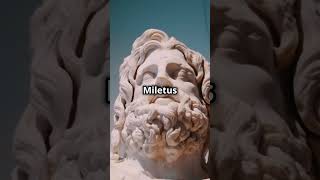 Thales of Miletus The First Philosopher  Pioneer of Science in 60 Seconds shorts [upl. by Cobbie806]