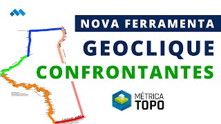 NOVA ferramenta GEOCLIQUE CONFRONTANTE  Atualização Métrica TOPO [upl. by Leay]