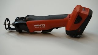 Hilti 22V Cordless Cut OutTool SCO 6A22 [upl. by Staw]