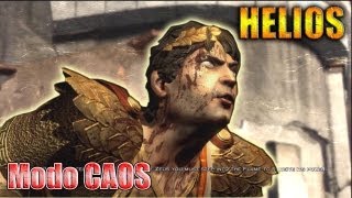 Helios en modo CAOS Chaos  Como derrotar a helios GOW3 muerte de helios [upl. by Mays93]