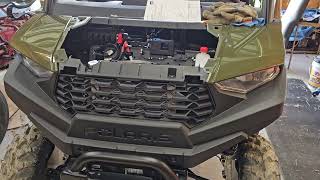 2023 Polaris Ranger 570 SP base winch install KINDA [upl. by Inami]