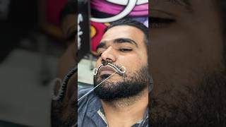 best moustache how to maintain moustache only moustache styles mustache barber shortvideo [upl. by Noiram]