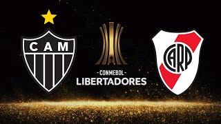 Atlético MG x River Plate  Libertadores da América 2024  PES 2020 [upl. by Eilesor]